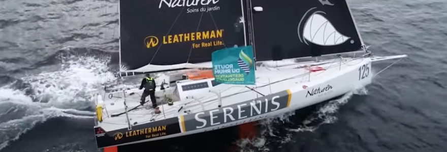 Jean Galfione et Serenis Consulting sur la Route du Rhum 2022