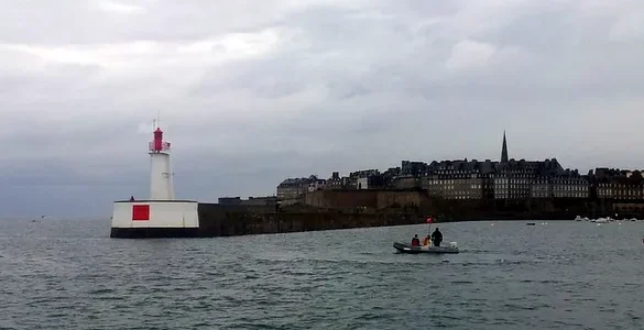 Le port de Saint Malo, point de départ de la Route du Rhum